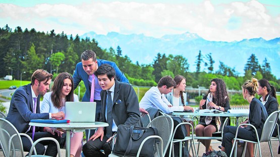 Sollen nicht als «Zuwanderer» gerechnet werden: Studierende an der Hotelfachschule Lausanne.