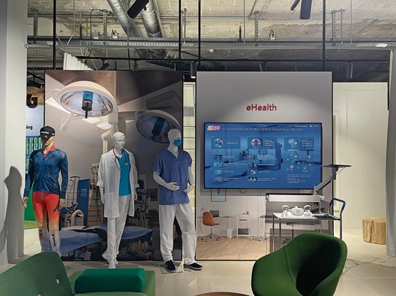 5G ist für den Gesundheitsbereich sehr wichtig: Im 5G Joint Innovation Center von Sunrise und Huawei in Zürich werden viele weitere Beispiele vorgestellt.Bild: zVg