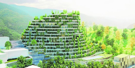 Innovation in der Idylle: Das Resort Wanfeng Valley  der Cachet Hotel Group in der Provinz Guizhou.BILD: ZVG