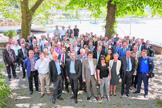 Rund 120 Delegierte und Gäste trafen sich im Berner Schwellenmätteli zur 60. Stiftungsversammlung der Vorsorgestiftung proparis.