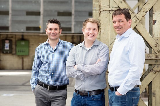 Das Team hinter swisspeers (v.l.): Alwin Meyer, Stefan Nägeli und Andreas Hug.