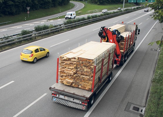 Für die Gewerbewirtschaft sind gut ausgebaute Strassen unverzichtbar.