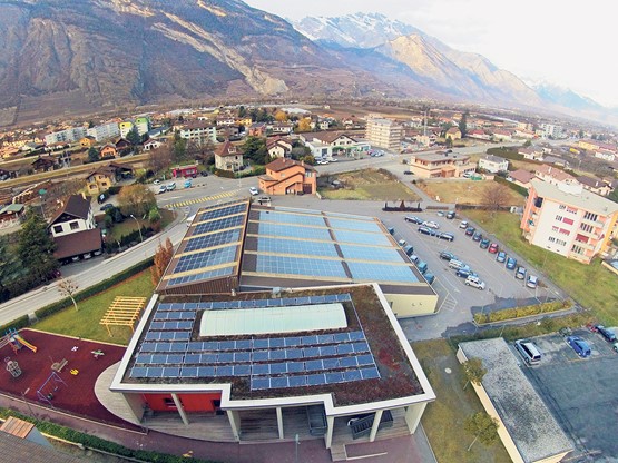 Die Walliser Gemeinde Saxon mit ihren rund 5200 Einwohnern setzt sich seit ­Jahren für erneuerbare Energien ein.