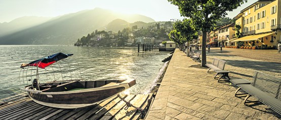 Seepromenade in Ascona: Beim Navigieren braucht der Bundesrat einen klaren Blick für die wichtige Trennlinie zwischen internationalen Ansprüchen auf mehr Transparenz und dem Schutz der regionalen Eigenheiten der Schweiz.