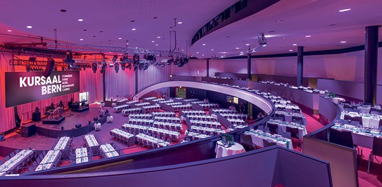 Der Berner Kursaal: Hier geht am kommenden Donnerstag, 15. Mai, von 10 bis 15 Uhr der Schweizerische Gewerbekongress über die Bühne, das Highlight des Gewerbejahrs 2014.