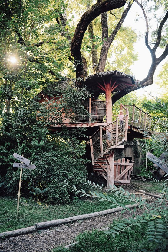 Une chambre, des arbres. Photo: dr