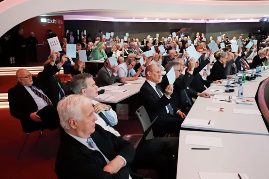 Pilier de la démocratie des PME, le Congrès de l’usam aura lieu au Kursaal à Berne le mercredi 16 mai prochain. Inscrivez-vous! PHOTO: ANDRÉ ALBRECHT/ARCHIVES