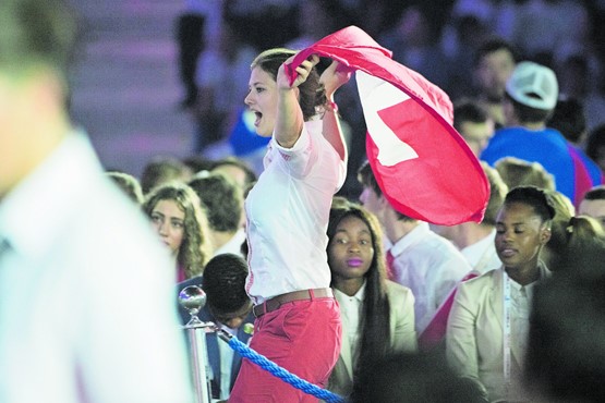 La boulangère suisse­  Ramona Bolliger ­ramène une médaille d’or bien  méritée.photo: dr