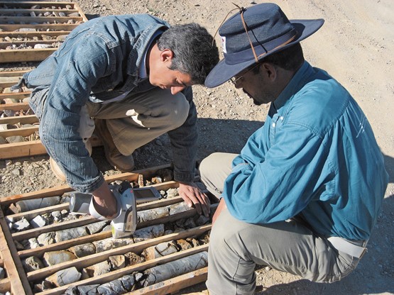 Le gisement d’étain d’Achmmach, situé dans la région de Meknès au Maroc, appartient à la compagnie minière australienne Kasbah Resources. On est très loin des PME suisses. Photo: dr