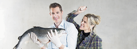 Lorenzo Wiskerke und Lois Vitry-Trapman: Die Dynamik des Paares an der Spitze von Royal Fish hat die Romandie erfolgreich aufgemischt und setzt jetzt den Fuss in die Deutschschweiz. Bilder: zVg