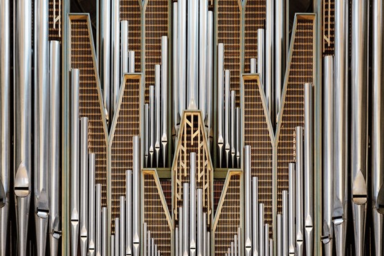 Les orgues de St.-Pierre à Genève: la marque SWISS LABEL se concentre sur les valeurs typiquement suisses telles que la qualité, le respect des délais de livraison, la sécurité et la fiabilité.  Photo: dr