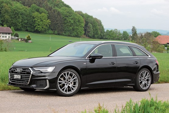 Bayrischer Hüne: Der Audi A6 Avant verbindet auf seinen fünf Metern Länge Design mit Technik. Eine lange Werterhaltung darf erwartet werden.Bild: rho