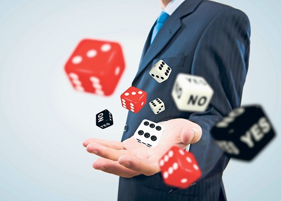 Das Pokern um die BVG-Reform kommt jetzt erst richtig in Gang – die Würfel sind noch längst nicht gefallen. Bild:123RF