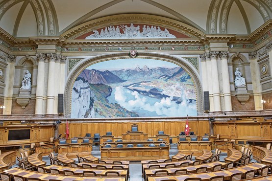 In der kommenden Wintersession werden viele Neue im Nationalrat Platz nehmen.Bild: parlament.ch