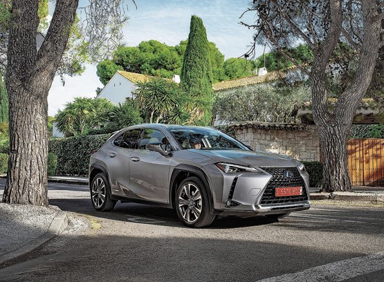 Verspielt: Der Lexus UX begeistert durch sein aufwendiges Design, das ihn von allen anderen abhebt.Bild: zVg