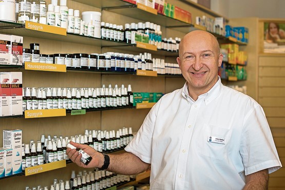 Christian Stettler est pharmacien. Représentant de la dixième génération, il dirige le Stöckli Eggiwil.Photo: dr