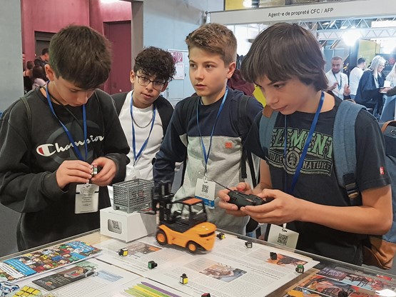 Pour une meilleure orientation dès l’école. Et pour les PME, de clarifier leurs attentes. Photo: F. Othenin-Girard