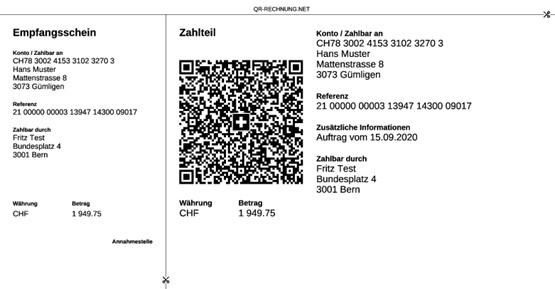 Schnell und flexibel: Die QR-Rechnung ersetzt ab 30. Juni 2020 die bisherigen roten und orangen Einzahlungsscheine.Bild: zVg