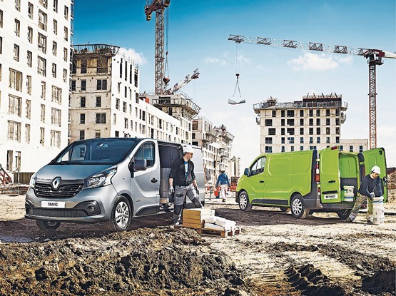 Ein Macher: Der überarbeitete Renault Trafic Business bietet für jeden Einsatz genau das richtige Fahrzeug.Bild: Werk
