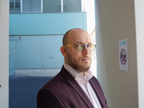 Il est né dans cet hôtel de famille: «Ce que c’est que d’y avoir mis toute sa rage et toute son énergie, de sentir qu’on est en train de tout perdre. Parce que dans mon cas, c’est un projet de vie.» Photo: François Othenin-Girard