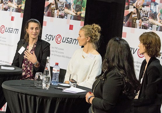Le retour de la confiance a été le mot clé des différents débats et présentations des JRAM.Photos: Iris Andermatt