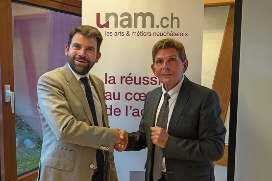 Damien Cottier, conseiller national (PLR/NE), succède à Jean-Claude Baudoin.Photo: dr