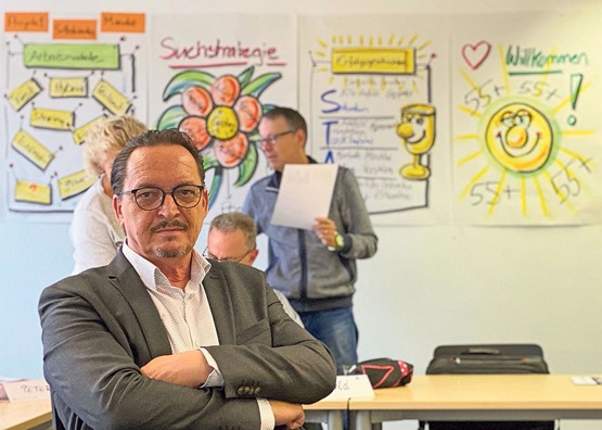 Daniel Neugart, Geschäftsführer von Save 50Plus, kämpft für die Anliegen von älteren Arbeitnehmenden: «Stigmatisierung beginnt im Kopf und ist die Vorstufe zur Diskriminierung.» Bild: zVg
