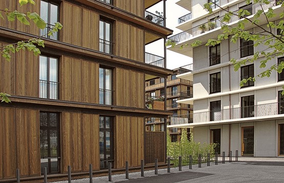 Résidentiel à Zurich. Cette «démarche sur la modernisation du parc immobilier» préconise 12 exigences concernant notamment les constructions neuves, la densification et les procédures d’autorisation.Photo: dr