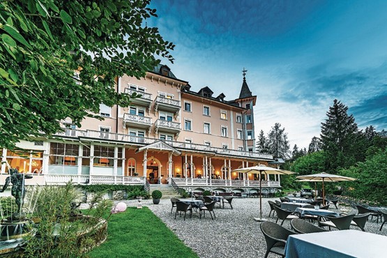 Klein, fein und persönlich: das Schweizerhof Flims Romantik Hotel.