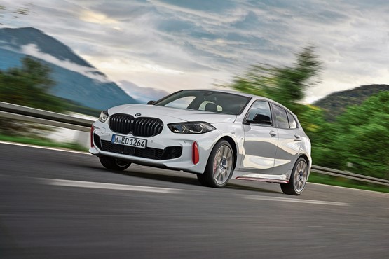 Auffällige Optik, wunderbares Fahrverhalten: Der BMW 128ti schliesst die Lücke zwischen dem 120i und dem Topmodell M135i xDrive.Bild: zVg