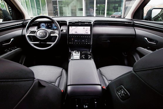 Avec son design extravagant, la nouvelle génération du Hyundai Tucson attire tous les regards sur la route.Photo: dr