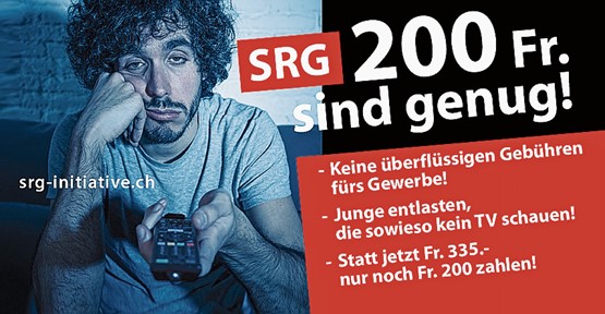 «200 Franken sind genug» – Unterschriftensammlung läuft. Bild: zVg