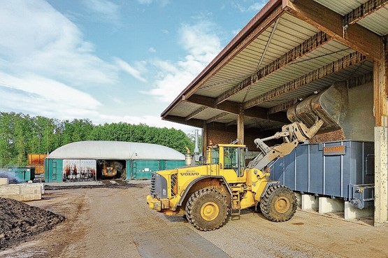 Le compost, une mine d’énergies diverses.Photos: dr