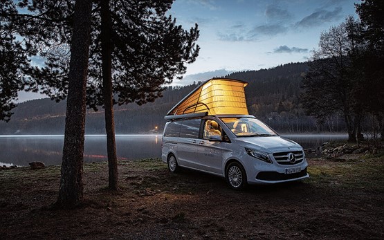 Der Mercedes Marco Polo ist die Edelvariante unter den boomenden Camper-Vans.Bild: zVg