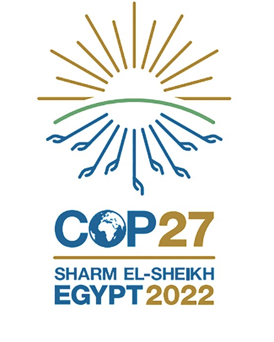 Das Logo der COP27: Sie soll nach dem Willen des Austragungslands Ägypten eine «afrikanische COP» werden.Screenshot: sgz