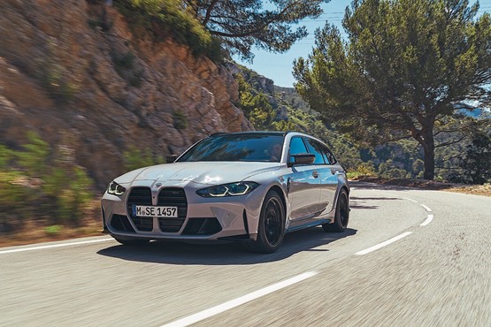 Erstmals gibt es vom BMW M3 eine Kombivariante. Der Touring leistet ebenso bis 510 PS.