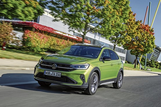 Der VW Taigo sticht mit seiner Karosserieform aus der SUV-Masse heraus.Bild: zVg