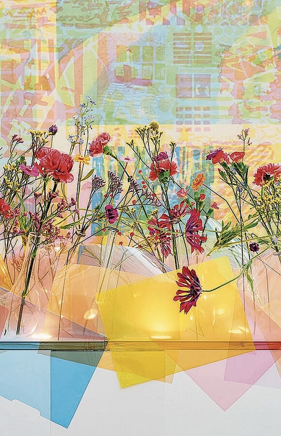Blumen für die Kunst: Immer wieder ein Höhepunkt in der Agenda des Aargauer Kunsthauses, der viele Leute aus nah und fern anzieht. Bild: zVg