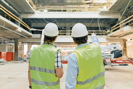 Mit einem Marktanteil von 21 Prozent ist der Bausektor der zweitwichtigste Absatzmarkt der Temporärbranche. Bild:123RF