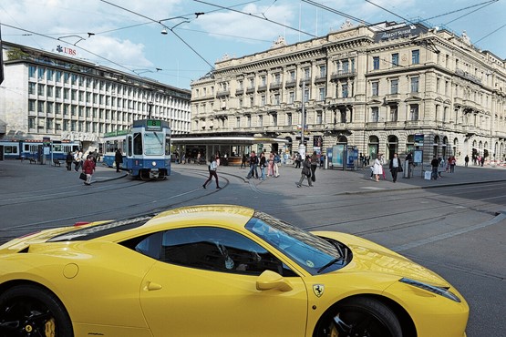 Nicht nur Glamour, Paradeplatz, UBS und CS: Der Bankenplatz Schweiz besteht aus vielen kleineren Akteuren, die ihr Geschäft im Griff haben.Bild: Keystone