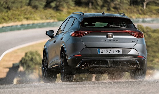 Der Formentor ist das erste eigenständige Modell von Cupra. Als Topversion VZ5 ist er auch klar das stärkste der Marke.Bild: zVg