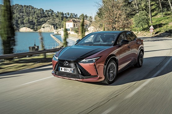 Der RZ 450e erfüllt die hohen Anforderungen, die an Lexus gestellt werden.Bild: zVg