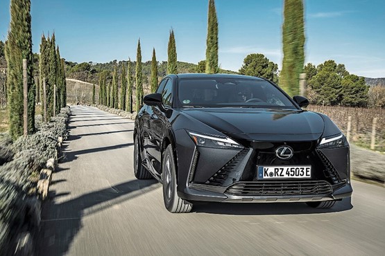 Der RZ 450e erfüllt die hohen Anforderungen, die an Lexus gestellt werden.Bild: zVg