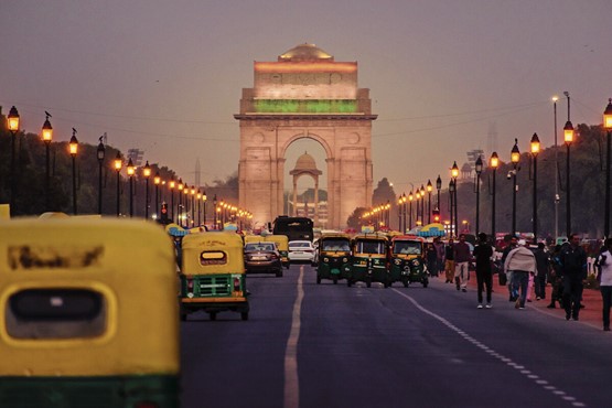 Laut Wirtschaftsprognosen sollte Indien um das Jahr 2030 die drittgrösste Volkswirtschaft der Welt sein: im Bild Neu-Delhi.Bild: 123RF