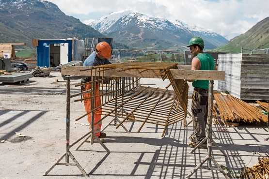 Obligation d’annonce: la majorité des postes proviennent de la construction ou de l’industrie.Photo: Keystone