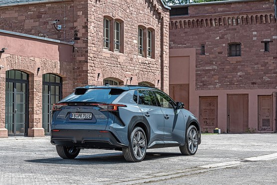 Mit dem Solterra hat nun auch Subaru einen Stromer.Bild: zVg
