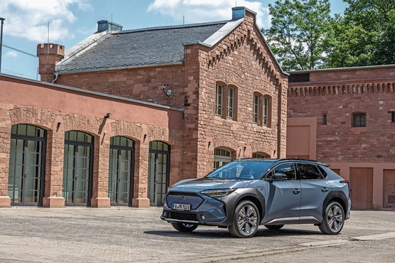 Mit dem Solterra hat nun auch Subaru einen Stromer.Bild: zVg