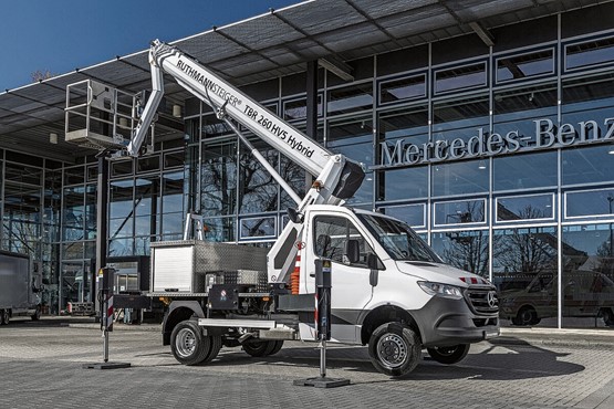 Der grosse Transporter ist sehr variabel einsetzbar.