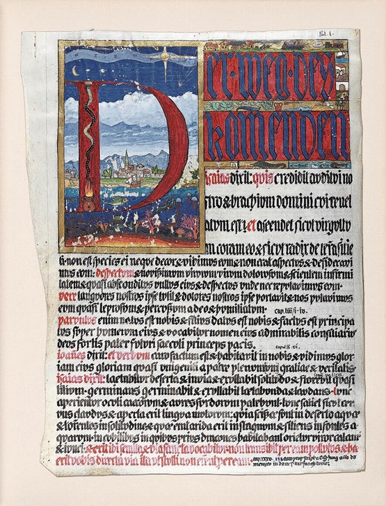 Aus dem Roten Buch: Die Kugel ist ein Symbol der Ganzheit und des Selbst. Ein Motiv, das bei Zeichnungen von C. G. Jung häufig auftaucht. C. G. Jung, Das Rote Buch – Liber Novus, 1913–1930, Pergament, Papier, Tinte, Pigmente, Blattgold, Leder. Bild: Stiftung der Werke von C. G. Jung, Zürich 