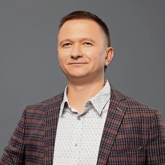 Oleksa Stelmakh à la tête d’une entreprise en Ukraine. Photo: dr